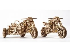 Ugears Bausatz UGR 10 Scrambler mit Seitenwagen