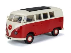 AIRFIX Bausatz VW Bus Camper Van, rot Quick Build
