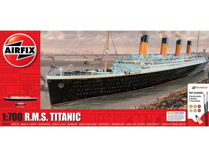 AIRFIX Bausatz RMS Titanic 1:700 4 AIRFIX Bausatz RMS Titanic 1:700 – Bild 2