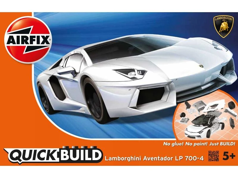 AIRFIX Bausatz Lamborghini Aventador weiss Quick Build 4 AIRFIX Bausatz Lamborghini Aventador weiss Quick Build – Bild 2