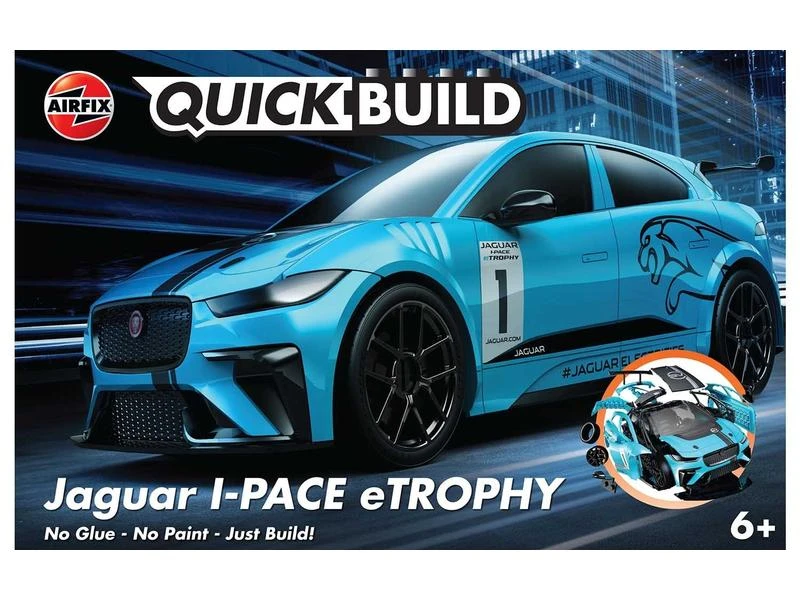 AIRFIX Bausatz Jaguar I-PACE eTROPHY Quick Build 5 AIRFIX Bausatz Jaguar I-PACE eTROPHY Quick Build – Bild 3