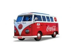 AIRFIX Bausatz VW Bus Camper Van, Coca-Cola Quick Build