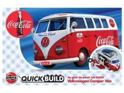 AIRFIX Bausatz VW Bus Camper Van, Coca-Cola Quick Build -KILA Modellbausatze Verkaufe 184041934 xxl
