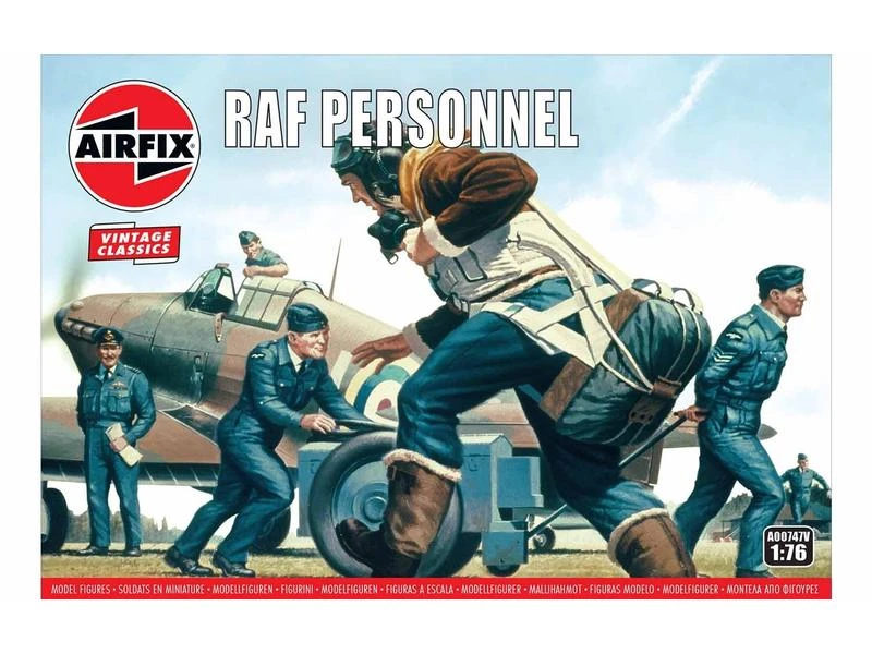 AIRFIX Bausatz RAF Flugplatz Personal 1:76 4 AIRFIX Bausatz RAF Flugplatz Personal 1:76 – Bild 2