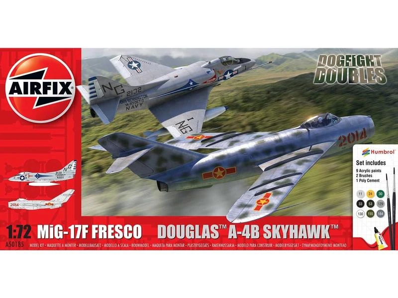 AIRFIX Bausatz Set Mig 17 & Douglas Skyhawk 1:72 4 AIRFIX Bausatz Set Mig 17 & Douglas Skyhawk 1:72 – Bild 2