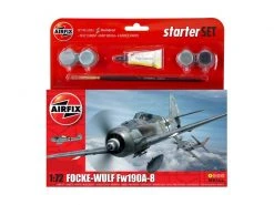 AIRFIX Bausatz Starter Set Focke Wulf FW190A-8 1:72