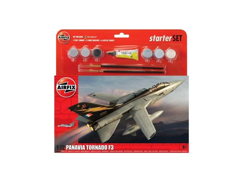 AIRFIX Bausatz Starter Set Panavia Tornado F.3 1:72 3 AIRFIX Bausatz Starter Set Panavia Tornado F.3 1:72
