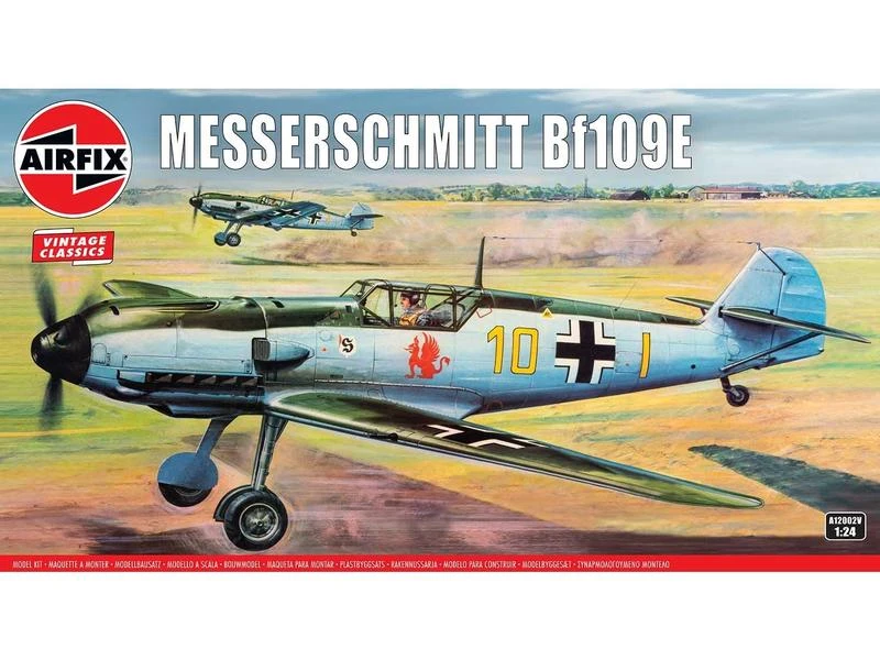 AIRFIX Bausatz Messerschmitt Bf109E 1:24 3 AIRFIX Bausatz Messerschmitt Bf109E 1:24