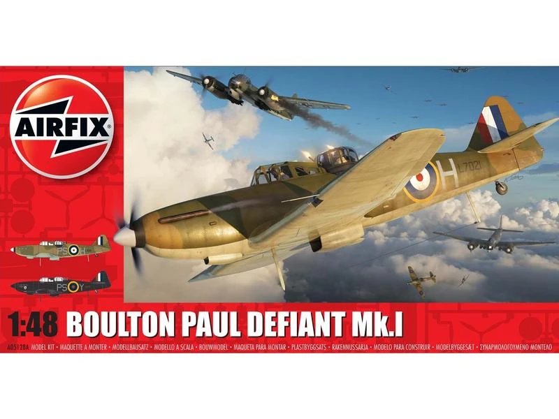 AIRFIX Bausatz Boulton Paul Defiant Mk.1 1:48 7 AIRFIX Bausatz Boulton Paul Defiant Mk.1 1:48 – Bild 5