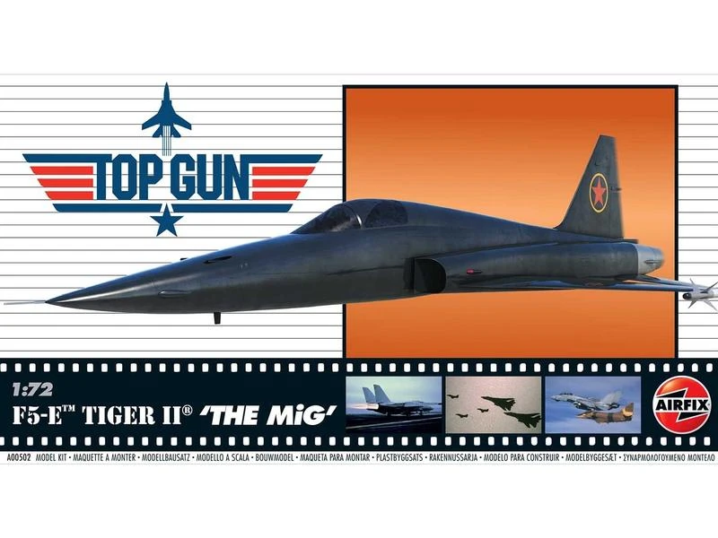 AIRFIX Bausatz Top Gun F5-E Tiger II "THE MIG" 1:72 3 AIRFIX Bausatz Top Gun F5-E Tiger II "THE MIG" 1:72