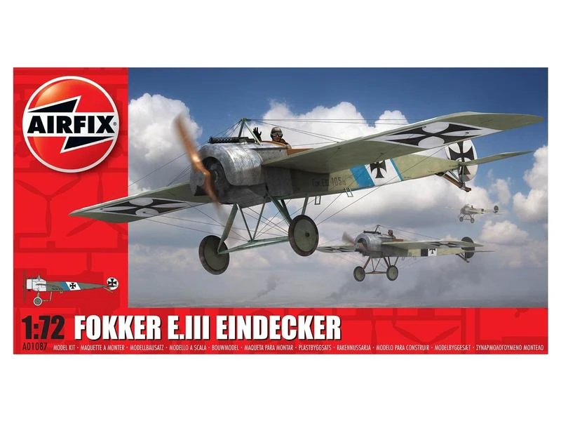 AIRFIX Bausatz Fokker E.III Eindecker 1:72 7 AIRFIX Bausatz Fokker E.III Eindecker 1:72 – Bild 5