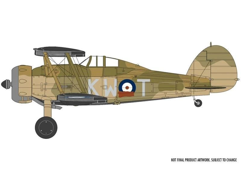 AIRFIX Bausatz Gloster Gladiator Mk.I/Mk.II 1:72 4 AIRFIX Bausatz Gloster Gladiator Mk.I/Mk.II 1:72 – Bild 2