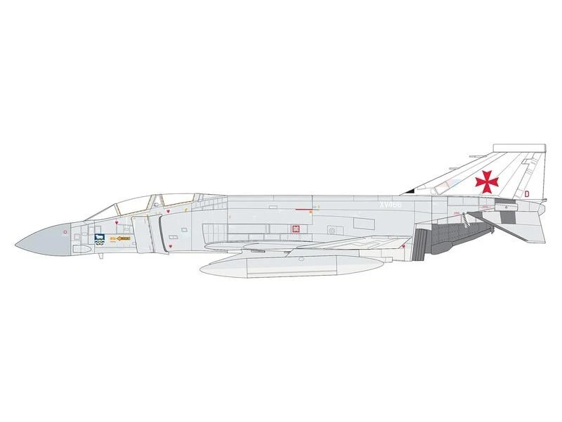 AIRFIX Bausatz McDonnell Douglas Phantom FGR.2 1:72 5 AIRFIX Bausatz McDonnell Douglas Phantom FGR.2 1:72 – Bild 3
