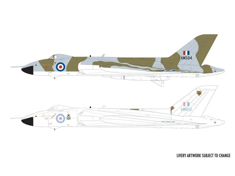 AIRFIX Bausatz Avro Vulcan B.2 1:72 8 AIRFIX Bausatz Avro Vulcan B.2 1:72 – Bild 6