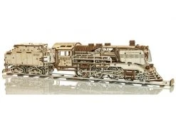 WOODEN.CITY Bausatz Wooden Express + Tender Eisenbahn
