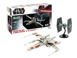 Revell Bausatz X-Wing Fighter und TIE Fighter 1:57