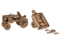 WOODEN.CITY Bausatz Retro Tractor + Trailer 7 WOODEN.CITY Bausatz Retro Tractor + Trailer -KILA Modellbausatze Verkaufe 195133978 xxl