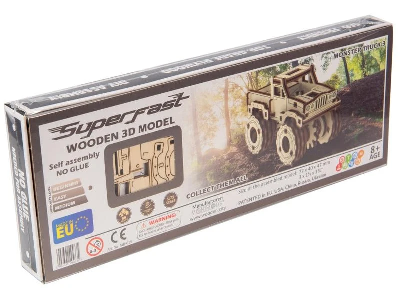 WOODEN.CITY Bausatz Gladiator Truck 6 WOODEN.CITY Bausatz Gladiator Truck – Bild 4