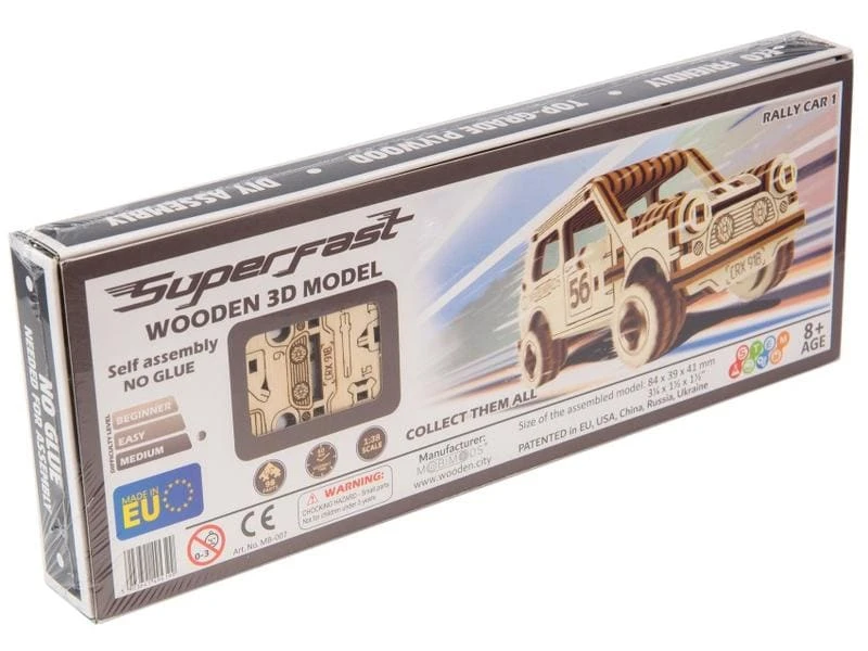 WOODEN.CITY Bausatz British Classic Rennwagen 6 WOODEN.CITY Bausatz British Classic Rennwagen – Bild 4