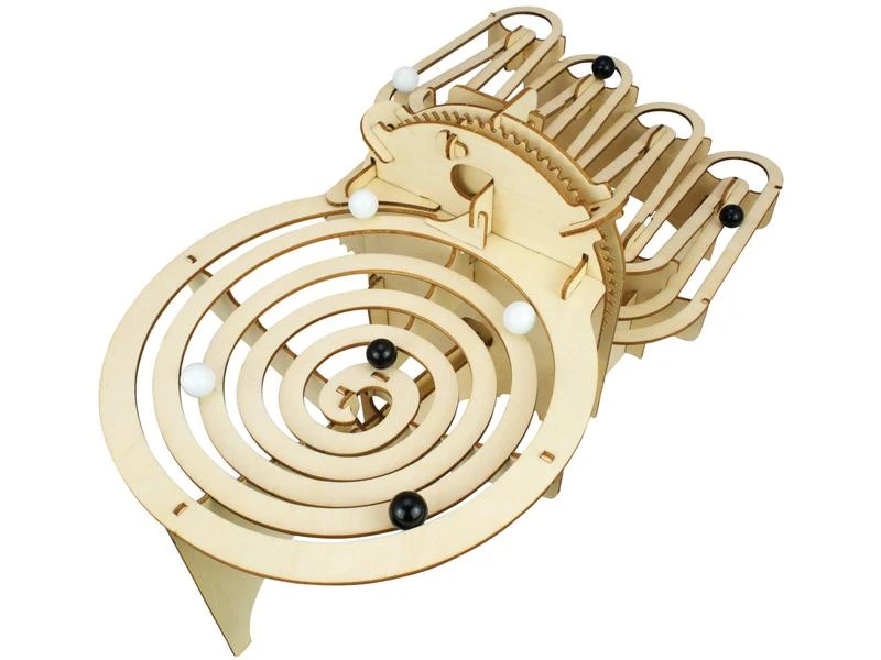 Engenius Bausatz Kugelbahn Double Marble Run 3 Engenius Bausatz Kugelbahn Double Marble Run