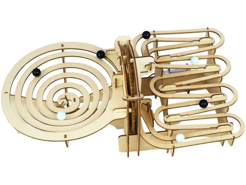 Engenius Bausatz Kugelbahn Double Marble Run 4 Engenius Bausatz Kugelbahn Double Marble Run – Bild 2