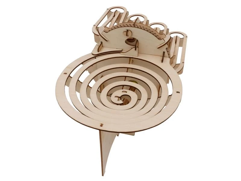 Engenius Bausatz Kugelbahn Double Marble Run 5 Engenius Bausatz Kugelbahn Double Marble Run – Bild 3