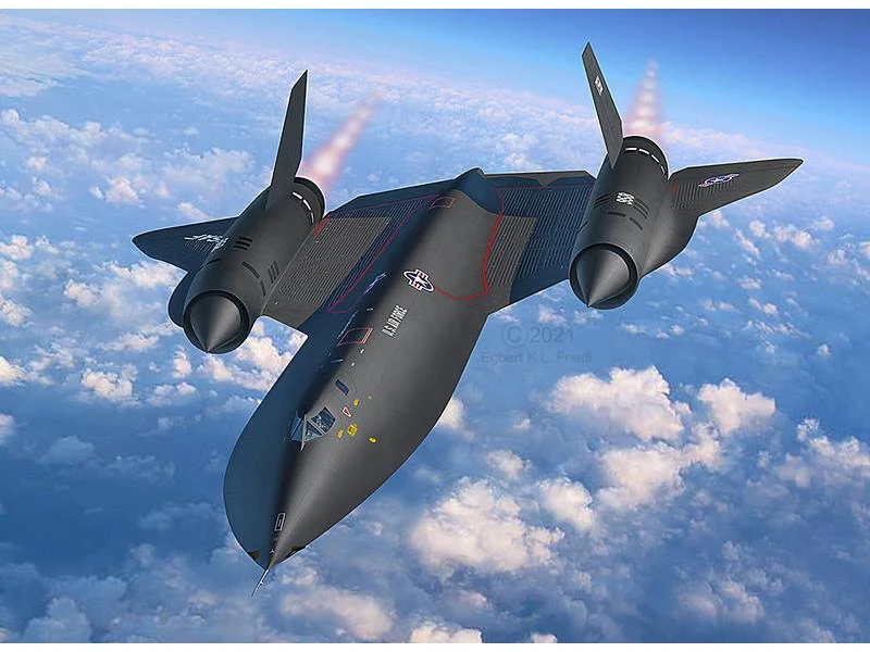 Revell Bausatz Lockheed SR-71 Blackbird 1:48 4 Revell Bausatz Lockheed SR-71 Blackbird 1:48 – Bild 2