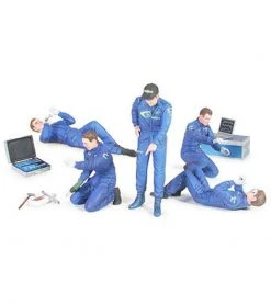 Tamiya Bausatz Rally Mechaniker Figurenset 1:24