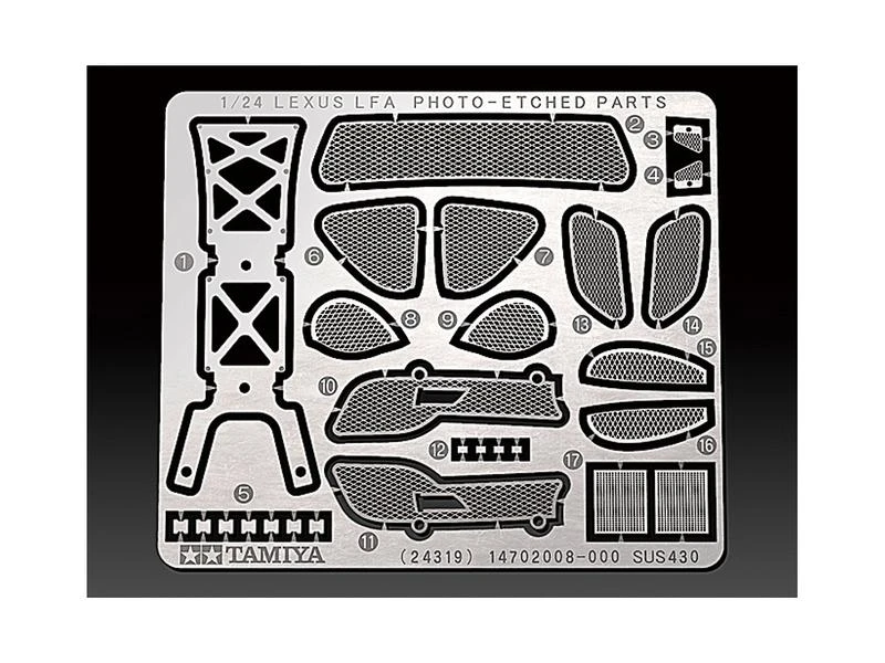 Tamiya Bausatz Lexus LFA 1:24 15 Tamiya Bausatz Lexus LFA 1:24 – Bild 13