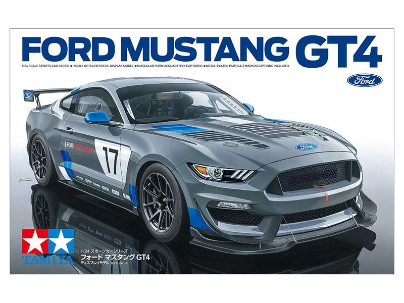 Tamiya Bausatz Ford Mustang GT4 1:24 4 Tamiya Bausatz Ford Mustang GT4 1:24 – Bild 2