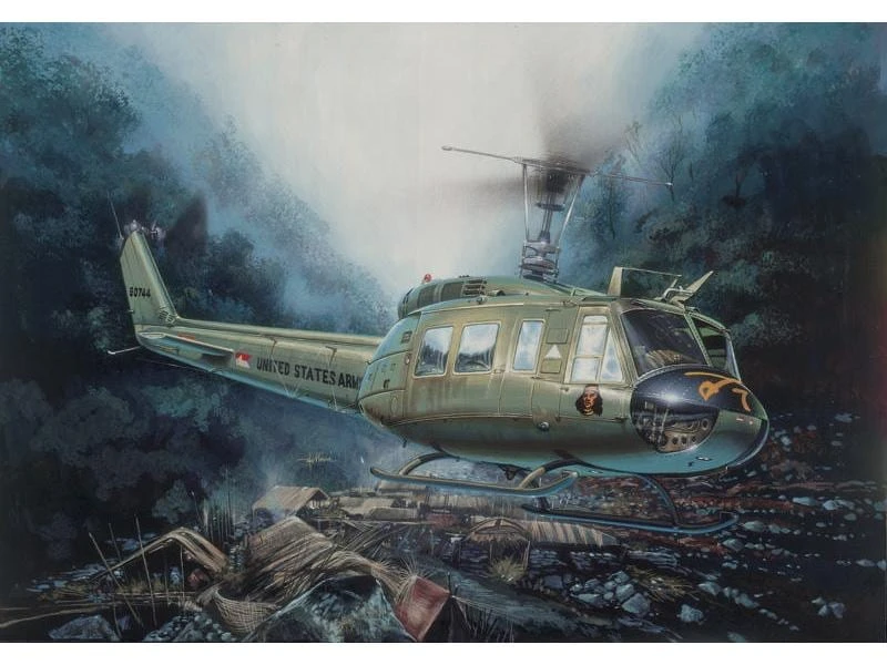 Italeri Bausatz UH-1D Slick 1:48 3 Italeri Bausatz UH-1D Slick 1:48