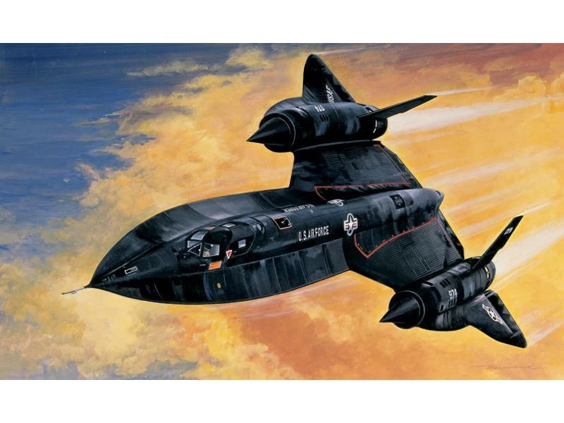 Italeri Bausatz Blackbird SR-71 1:72 3 Italeri Bausatz Blackbird SR-71 1:72