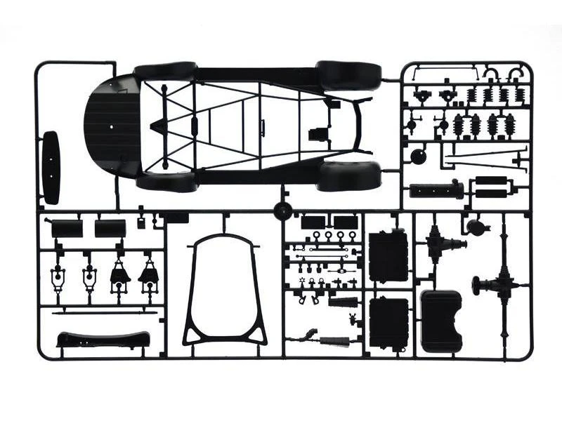 Italeri Bausatz Mercedes-Benz 300SL Gullwing 1:16 12 Italeri Bausatz Mercedes-Benz 300SL Gullwing 1:16 – Bild 10