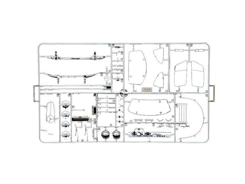 Italeri Bausatz Mercedes-Benz 300SL Gullwing 1:16 14 Italeri Bausatz Mercedes-Benz 300SL Gullwing 1:16 – Bild 12