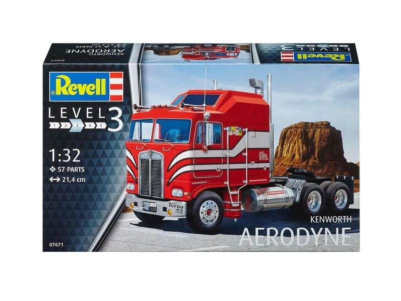 Revell Bausatz Kenworth Aerodyne 1:32 5 Revell Bausatz Kenworth Aerodyne 1:32 – Bild 3