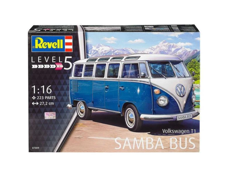 Revell Bausatz VW T1 Samba Bus 1:16 9 Revell Bausatz VW T1 Samba Bus 1:16 – Bild 7