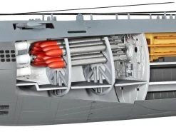 Revell Bausatz Submarine Typ XXI w. Interior 1:144 -KILA Modellbausatze Verkaufe 56761006 xxl