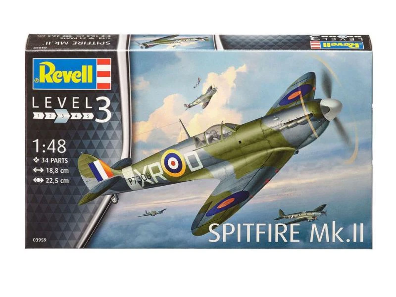 Revell Bausatz Spitfire Mk.II 1:48 9 Revell Bausatz Spitfire Mk.II 1:48 – Bild 7