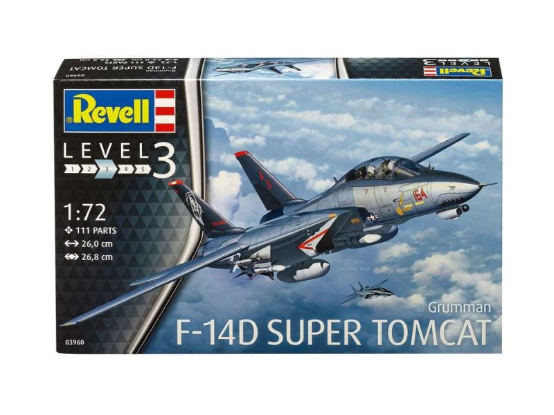 Revell Bausatz Grumman F-14D Super Tomcat 1:72 10 Revell Bausatz Grumman F-14D Super Tomcat 1:72 – Bild 8