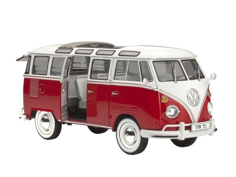 Revell Bausatz VW T1 Samba Bus 1:24 3 Revell Bausatz VW T1 Samba Bus 1:24